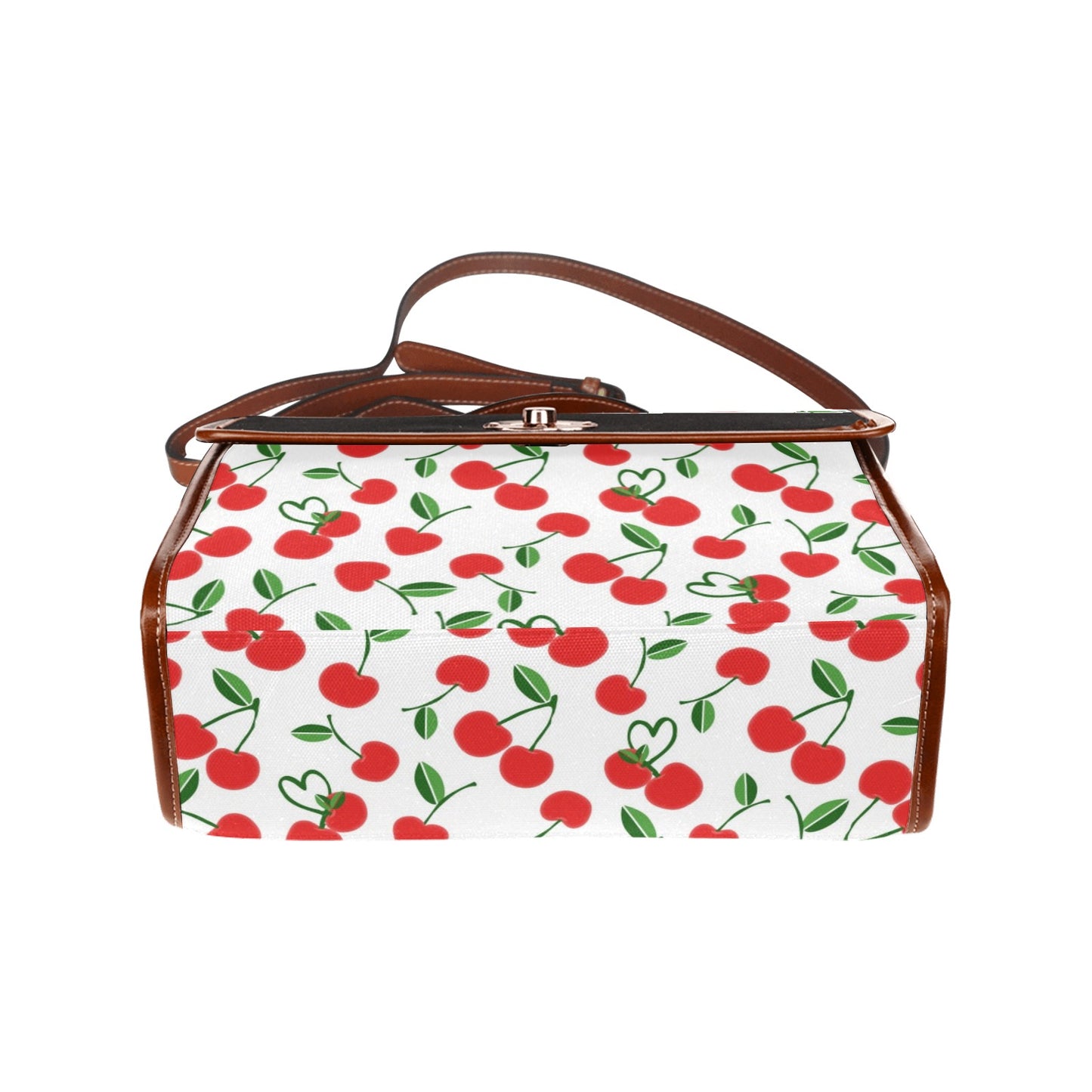 03-01 Waterproof Canvas Bag-Brown (All Over Print) (Model 1641)