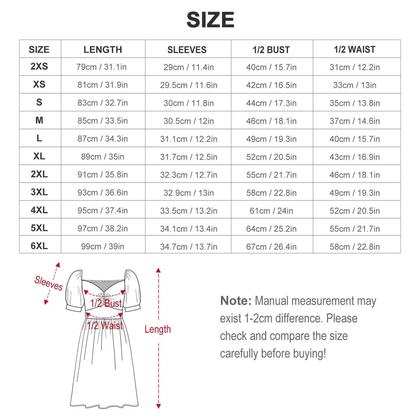 Dress Sweetheart Neck Puff Sleeve Mini Dress