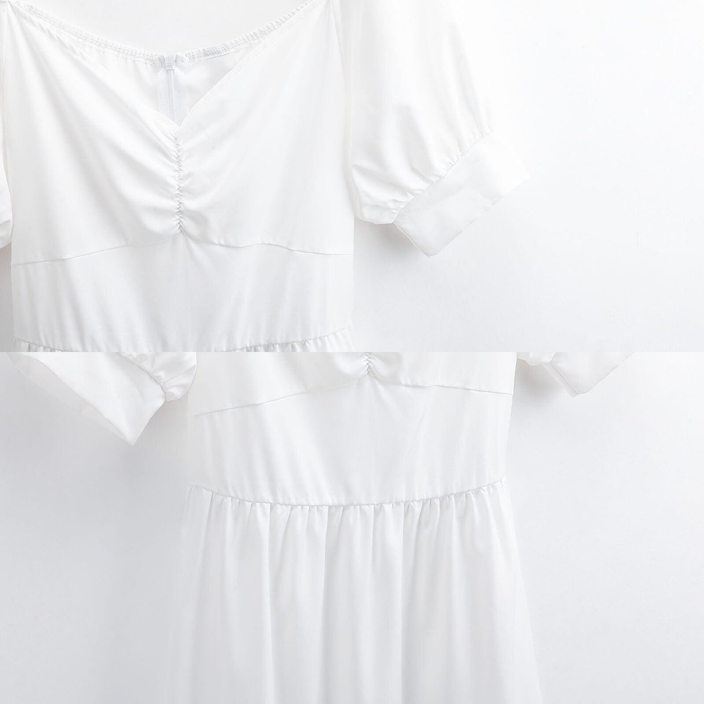 Playing card print dress, red sweetheart puff sleeve, Alice in Wonderland mini dress, fairytale fantasy outfit, whimsical themed party dress