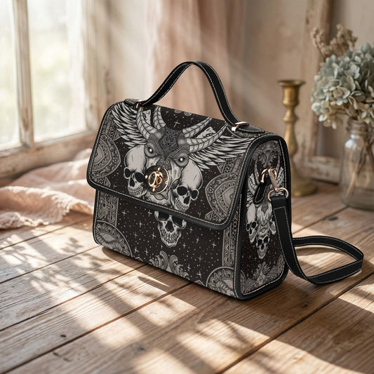 Skull Satchel Bag