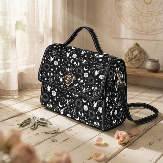 Dark Satchel Bag