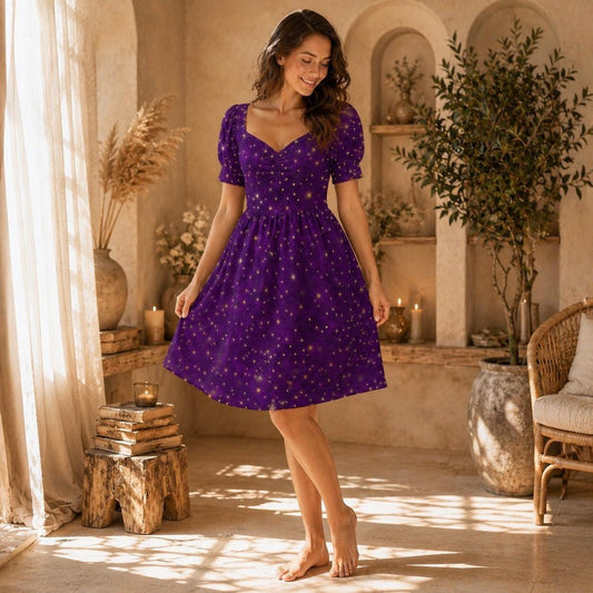 Royal Purple Starfall Dress