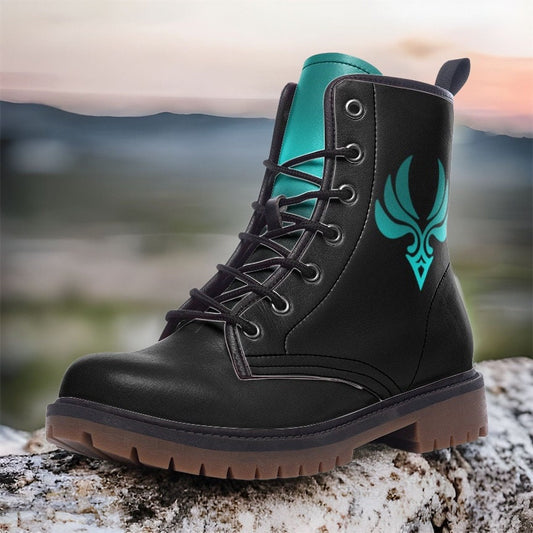 Genshin Impact Anemo Vegan Leather Unisex Boots
