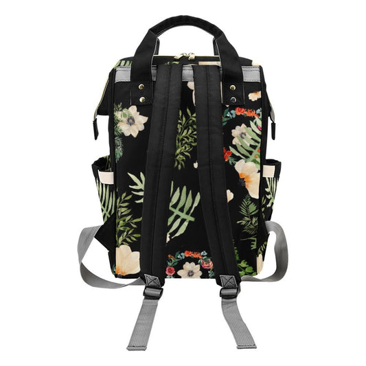 Vintage Woodland Diaper Bag, Dark Nature Diaper Backpack, Dark Forestcore Baby Bag, Witchy Diaper Bag, Naturalist Baby Bag Goblincore Diaper