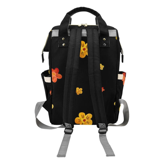 Vintage Woodland Diaper Bag, Dark Nature Diaper Backpack, Dark Forestcore Baby Bag, Witchy Diaper Bag, Naturalist Baby Bag Goblincore Diaper