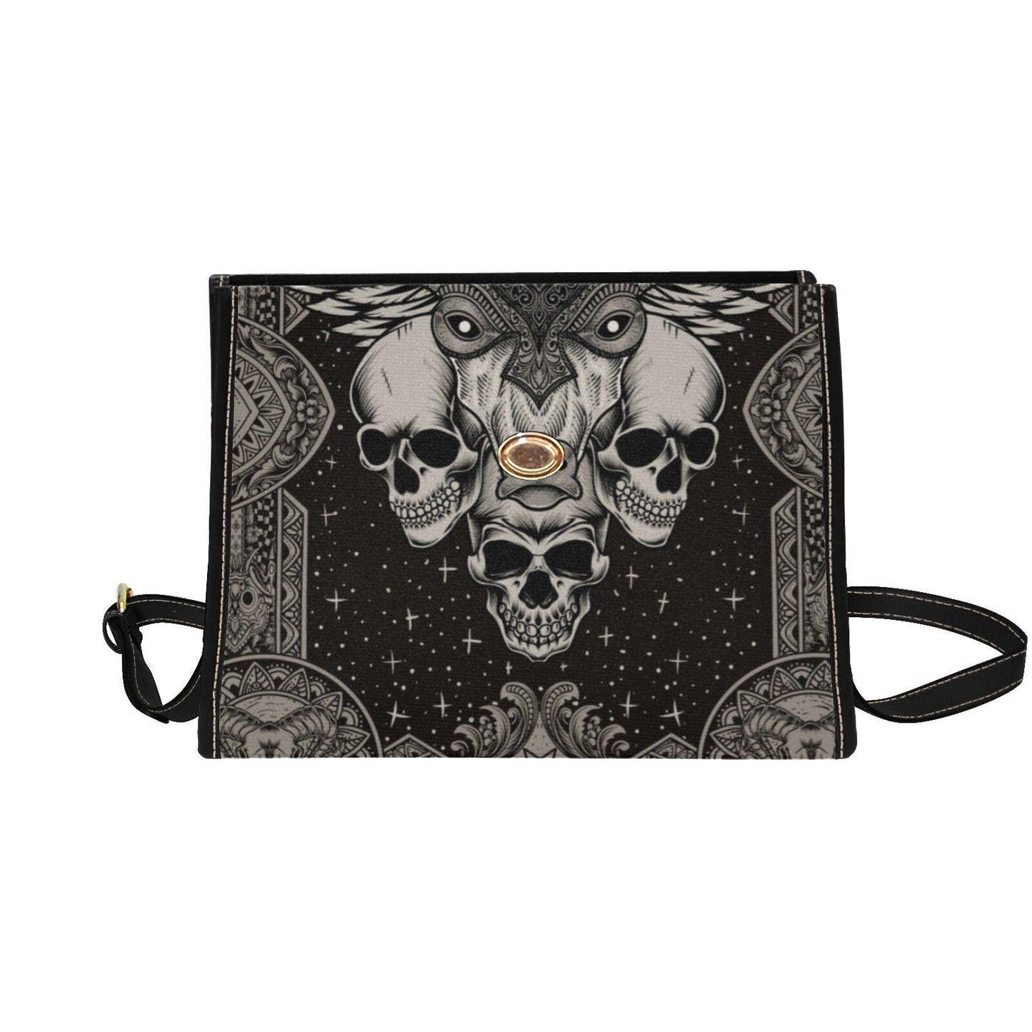 Skull Goth Satchel Bag, Pastel Goth Purse, Nu Goth, Occult Symbol, Kawaii Goth, Alternative Girls, Esoteric Symbol, Witchy Vibes