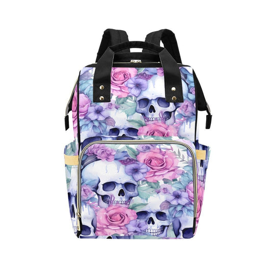 Pastel Goth Diaper Backpack Goth Baby Stuff Goth Baby Bag Creepy Cute Pastel Witchy Nappy Bag Spooky Cute Diaper Bag Witchy Mom Baby Gear