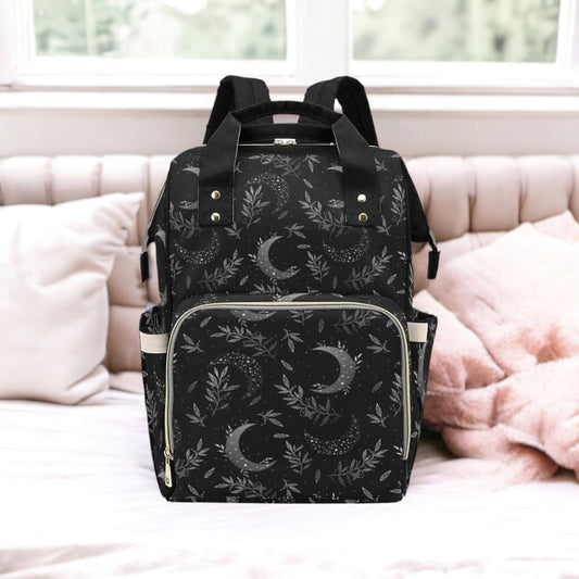 Backpack Goth Baby Stuff Goth Baby Bag Creepy Cute Pastel Witchy Nappy Bag Spooky Emo Diaper Bag Witchy Mom Baby Gear