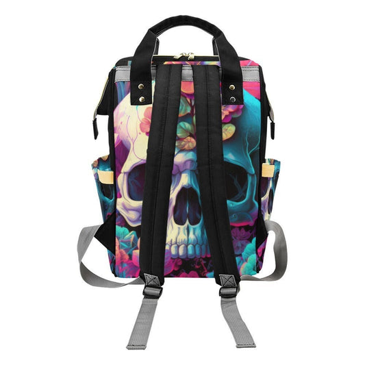 Pastel Witch Diaper Backpack, Pastel Goth Baby Bag, Creepy Cute Witchy Goth Nappy Bag, Spooky Cute Diaper Bag, Witchy Goth Mom Shower Gifts