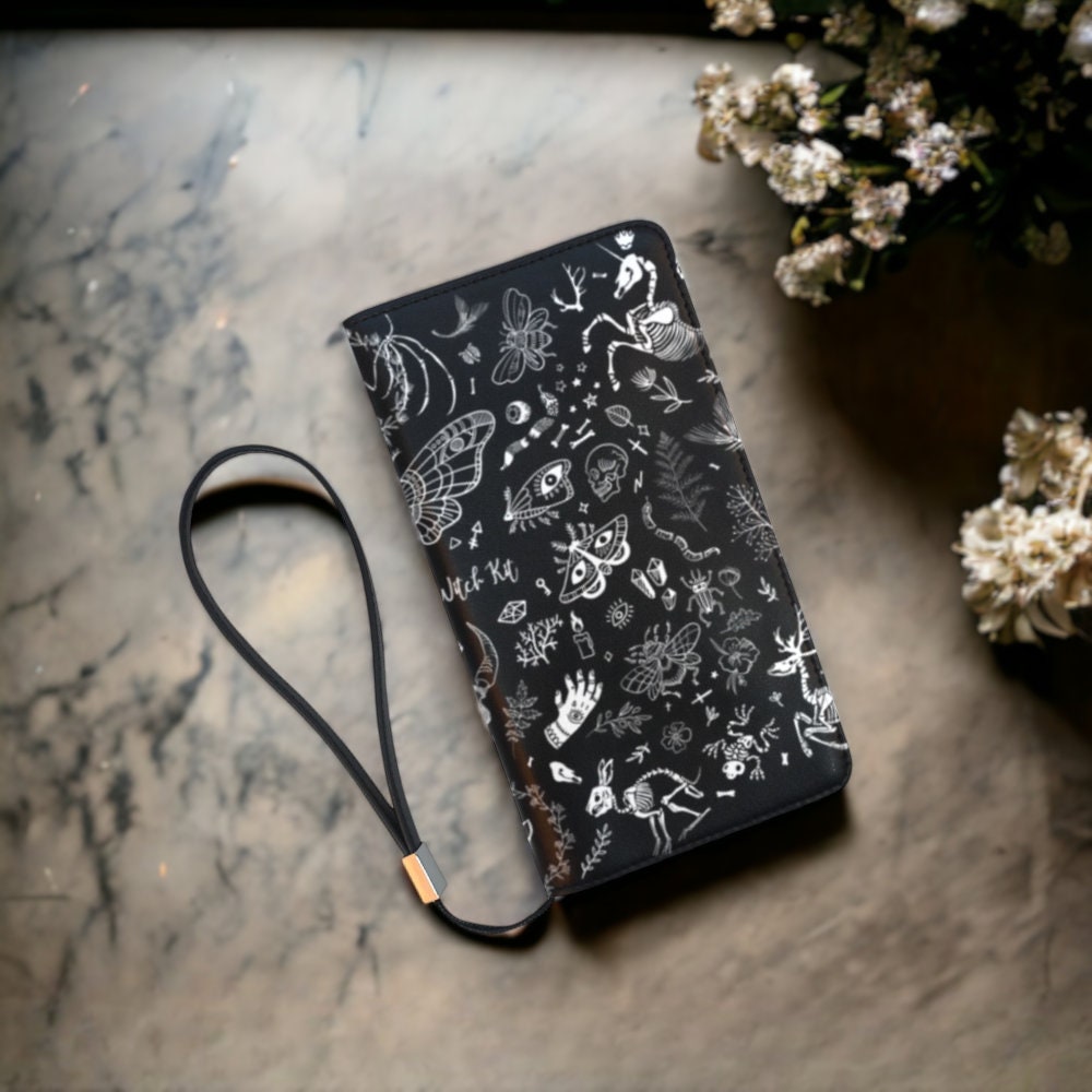 Goth Moth Diaper Bag Backpack Celestial Witchy Goth Baby Shower Gift Idea Insulated Travel Bottle Cooler Boho Moms Dads New Parents Newborn