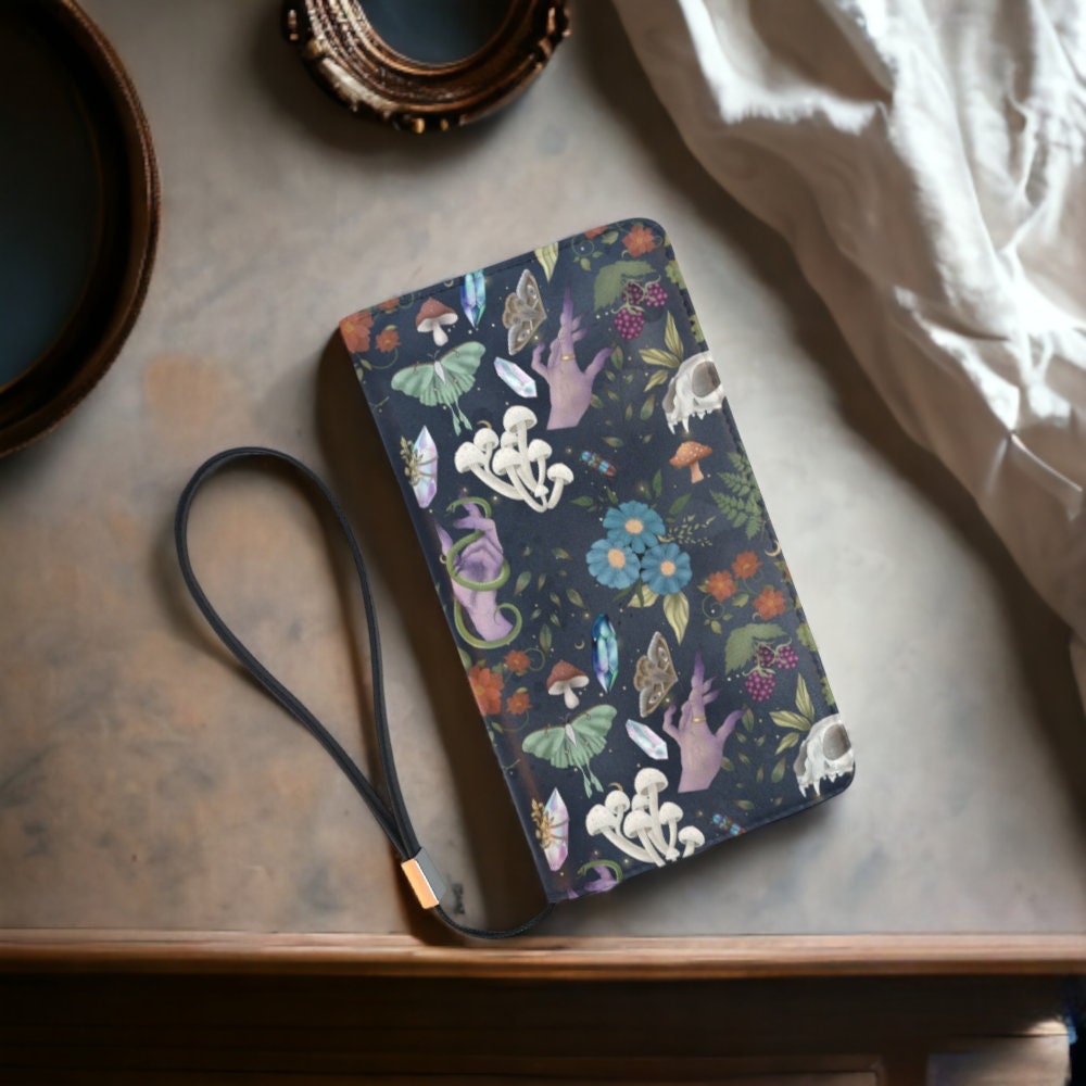 Occult Mushroom Forest Backpack: Witchy Cottagecore Diaper Bag