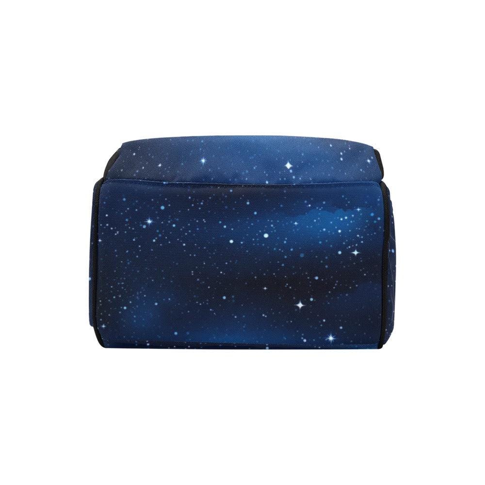Starry Night Backpack, Galaxy Diaper Bag for Cosmic Moms, Blue Sky Baby Backpack Organizer, Spacecore Travel Bag, Celestial Gift for Her