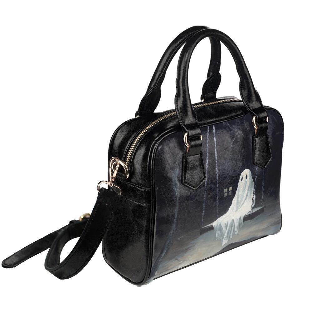 Spooky Ghost Satchel Bag for Halloween