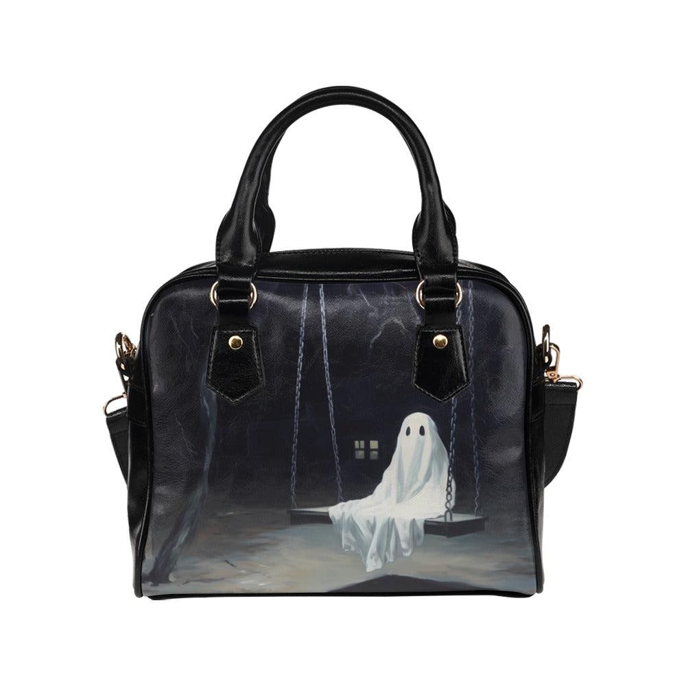 Spooky Ghost Satchel Bag for Halloween