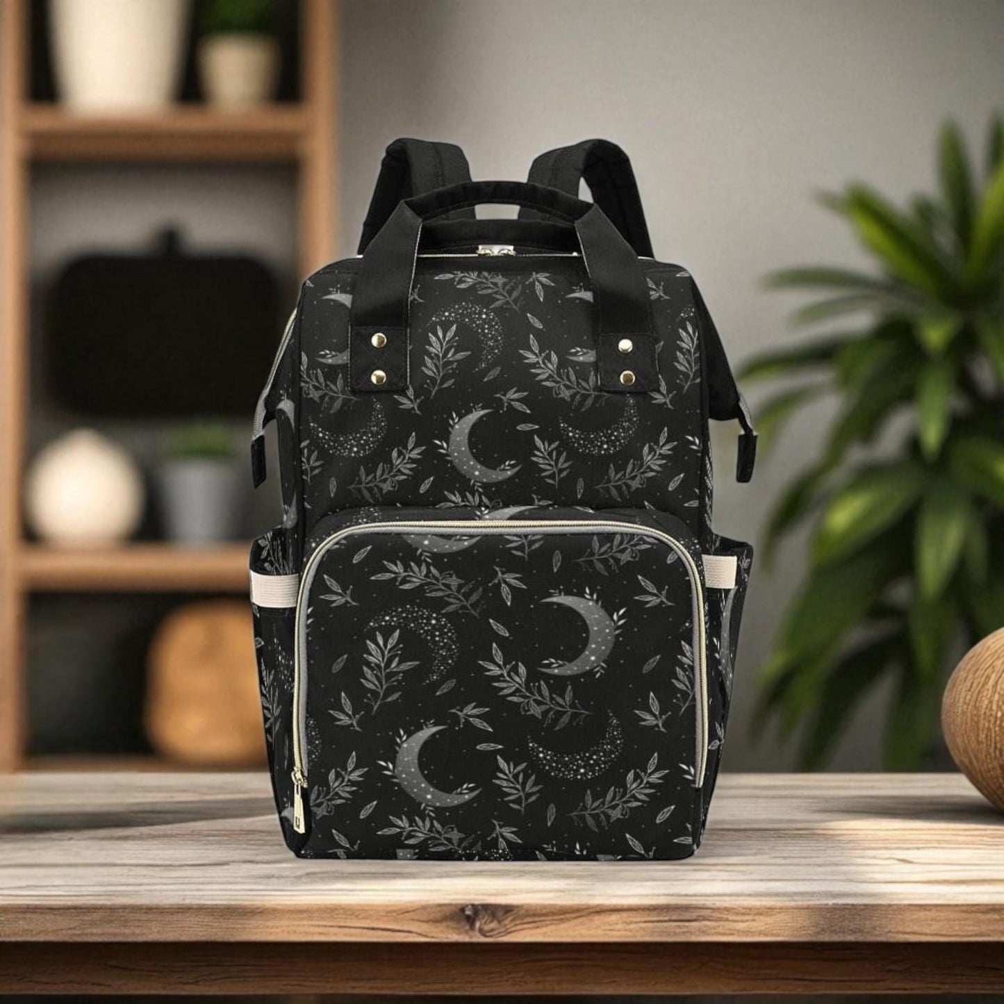 Backpack Goth Baby Stuff Goth Baby Bag Creepy Cute Pastel Witchy Nappy Bag Spooky Emo Diaper Bag Witchy Mom Baby Gear