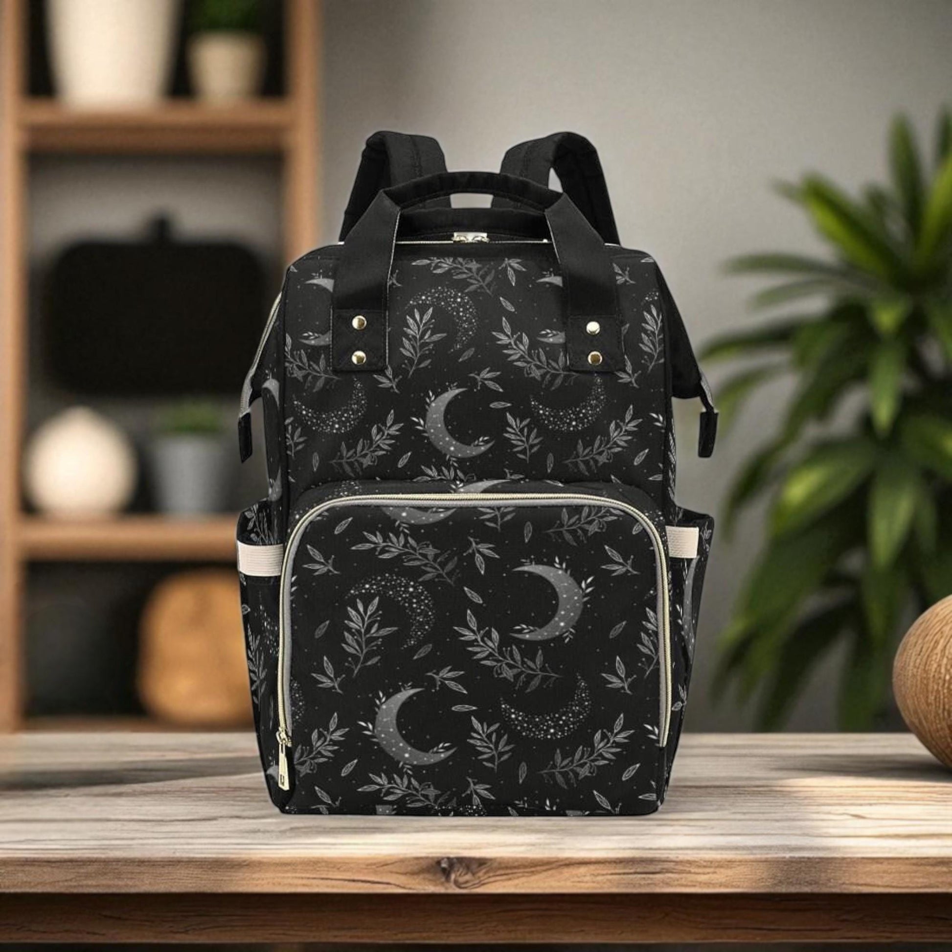 Backpack Goth Baby Stuff Goth Baby Bag Creepy Cute Pastel Witchy Nappy Bag Spooky Emo Diaper Bag Witchy Mom Baby Gear