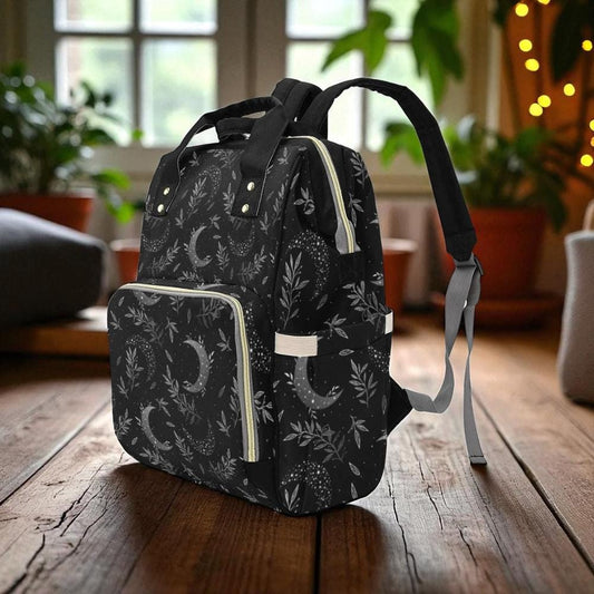 Backpack Goth Baby Stuff Goth Baby Bag Creepy Cute Pastel Witchy Nappy Bag Spooky Emo Diaper Bag Witchy Mom Baby Gear