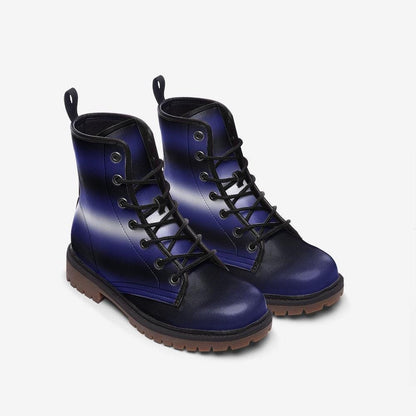 LGBTQ Rainbow Vegan Leather Boots, Pride Parade