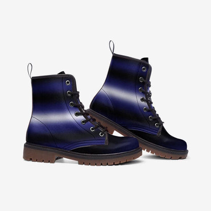 LGBTQ Rainbow Vegan Leather Boots, Pride Parade