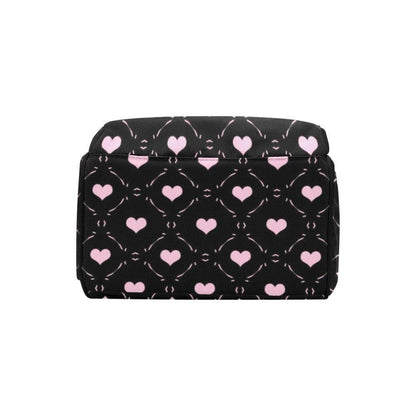 Pink Heart Diaper Backpack