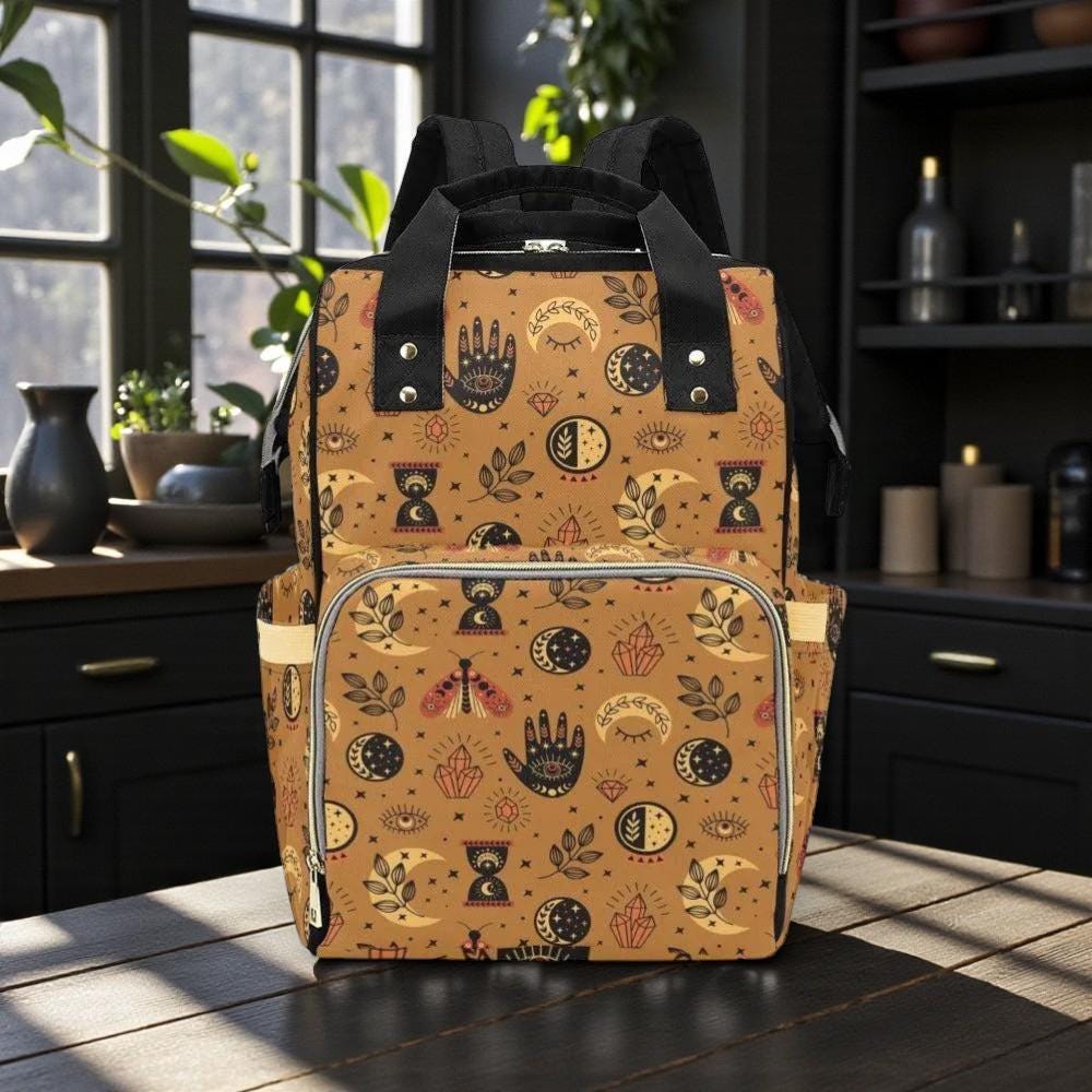 Boho Moon Diaper Backpack