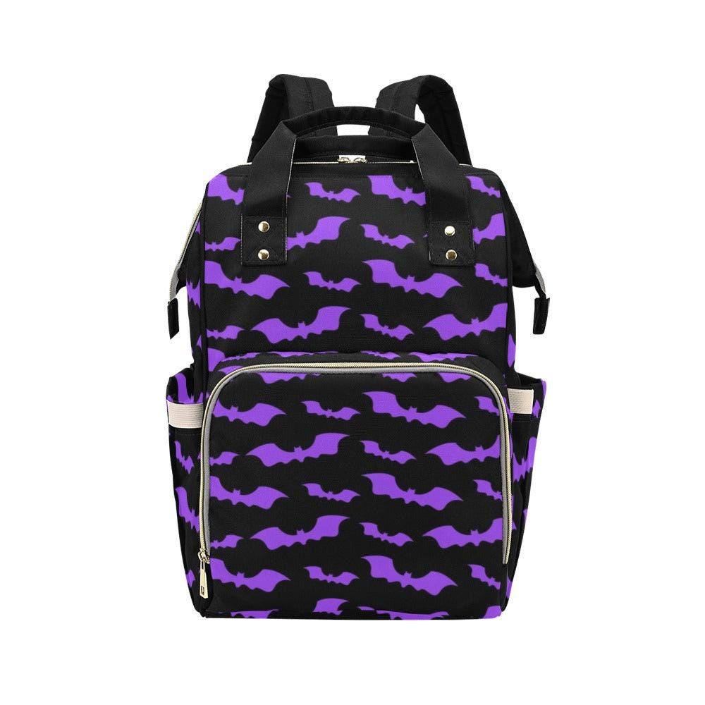 Black Halloween Diaper Backpack