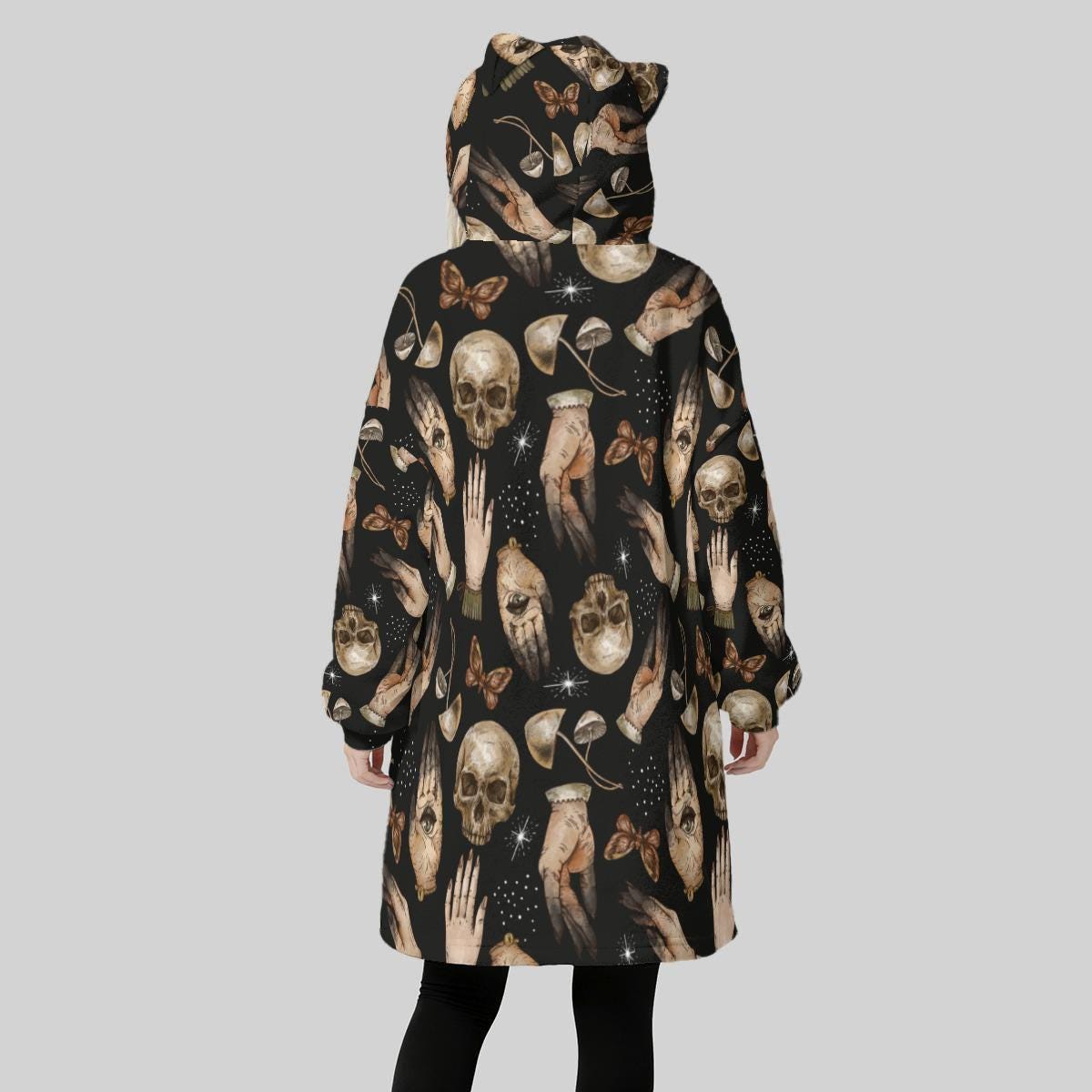 Hand Hooded Blanket Hoodie