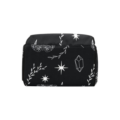 Celestial Butterfly Backpack, Gothic Occult Diaper Bag, Fairycore Mom Organizer