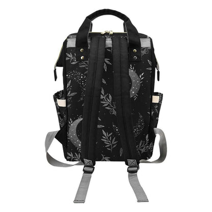 Black Celestial Diaper Backpack