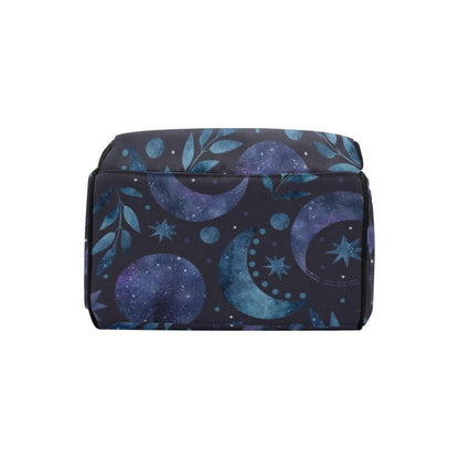 Diaper Bag Backpack, Moon Print Baby Travel Bag, Nursery Organizer Mom Backpack