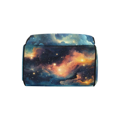 Galaxy Diaper Backpack, Space Mom Bag, Baby Travel Backpack