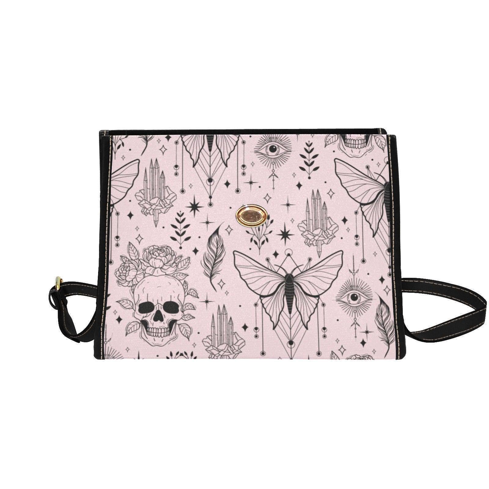 bb8e9bc0-2c8d-428c-b51e-25e2a71eea5e Waterproof Canvas Bag-Black (All Over Print) (Model 1641)
