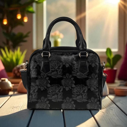 Black Rose Satchel