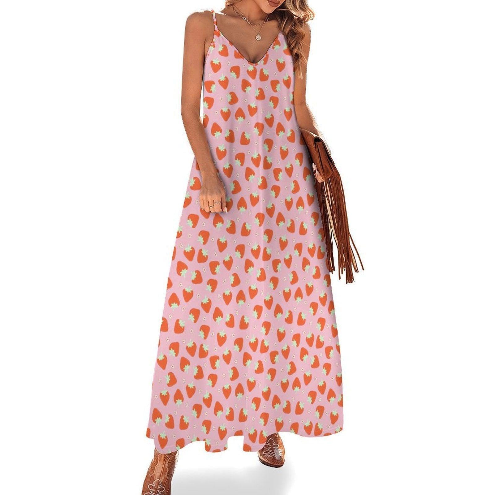 Hibiscus Maxi Dress, Tropical Spaghetti Strap Sundress, Blue Beach Vacation Outfit