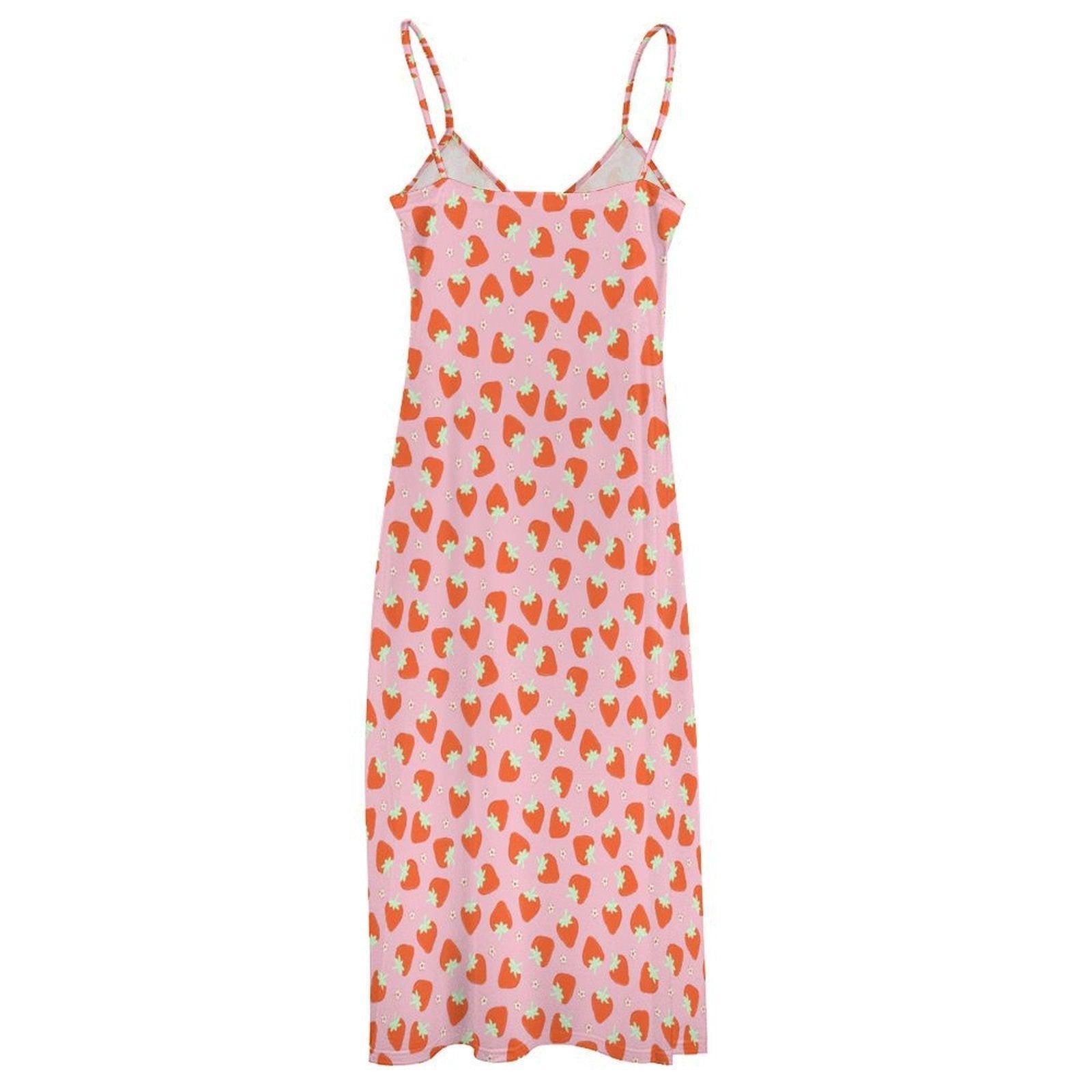Hibiscus Maxi Dress, Tropical Spaghetti Strap Sundress, Blue Beach Vacation Outfit