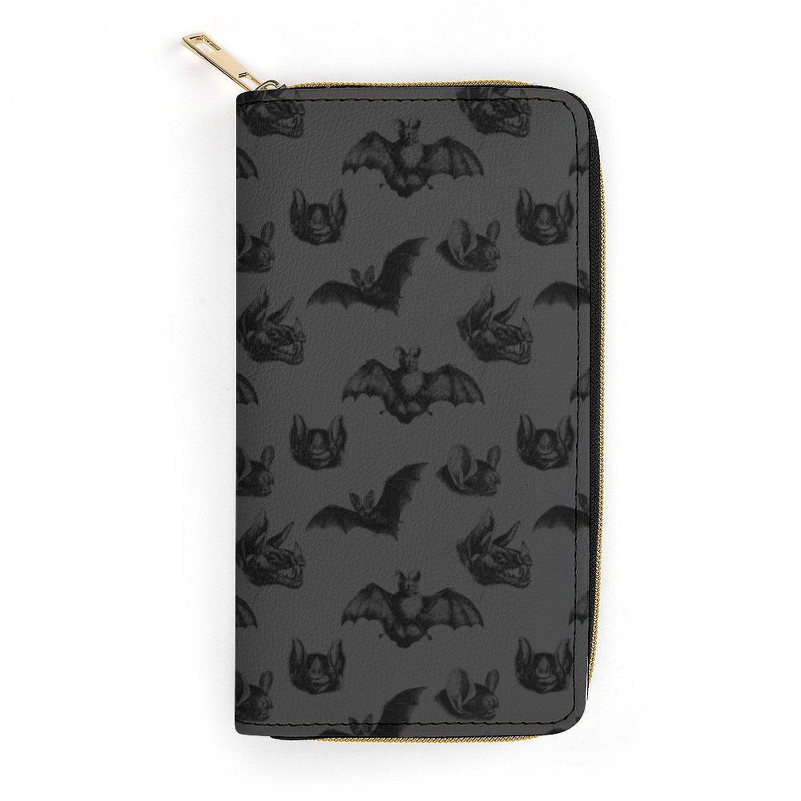 Bat Print Diaper Backpack, Gothic Mom Bag for Baby Travel and Nursery Essentials