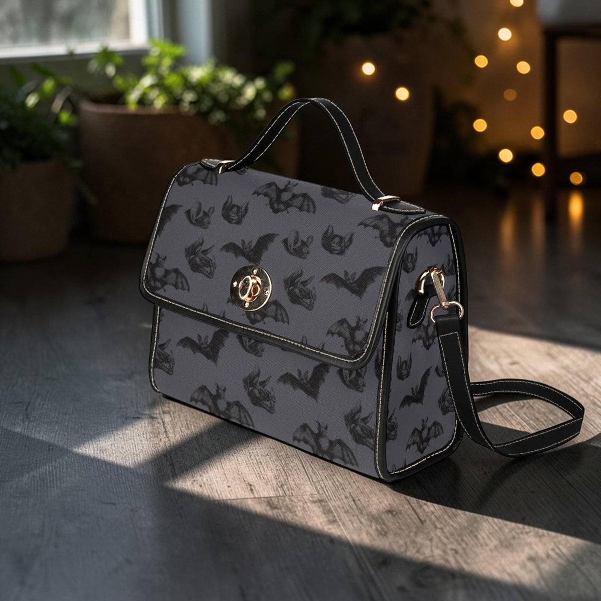 Bat Print Diaper Backpack, Baby Bag Travel Organizer, Night Bat Pattern