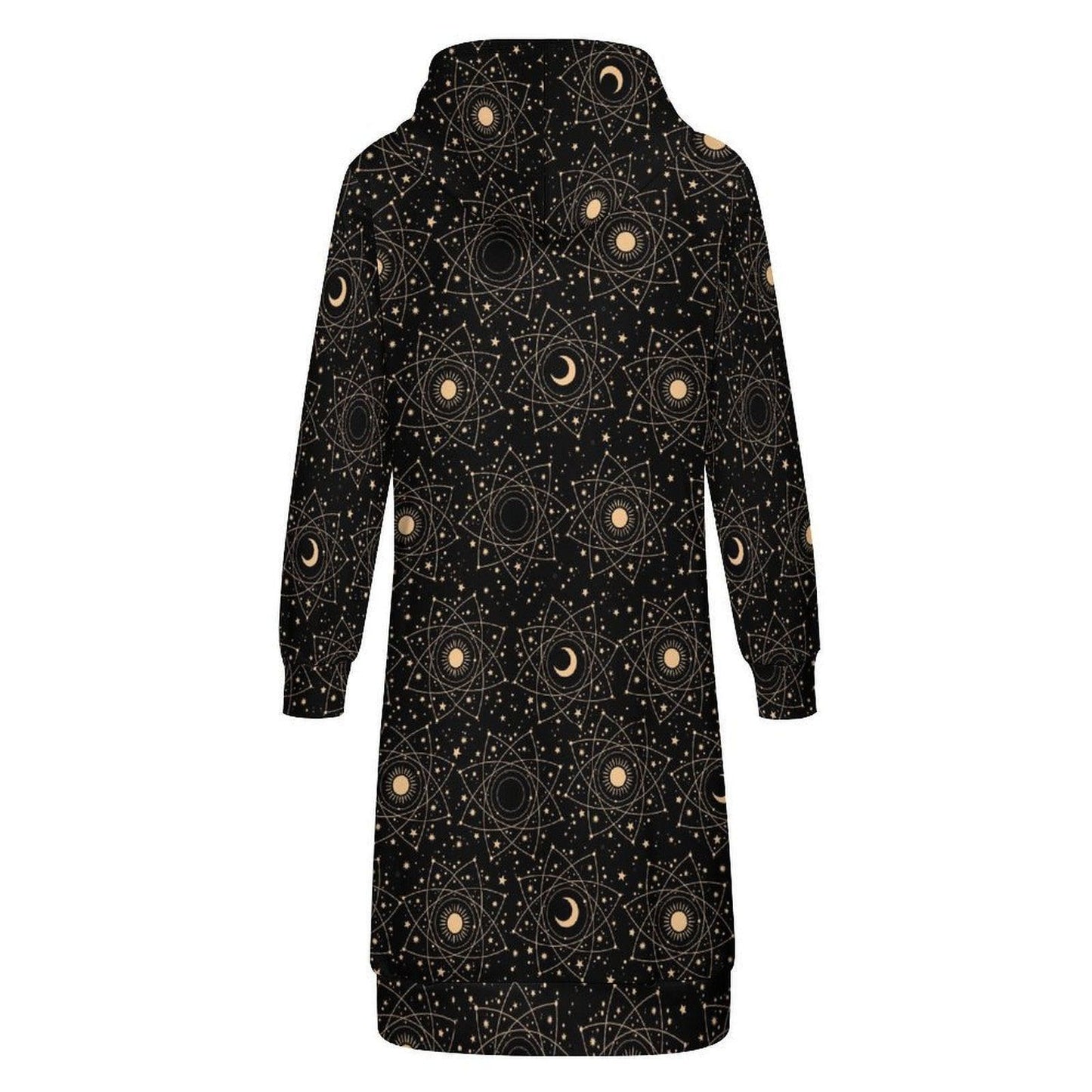Celestial Moon Sun Hoodie Cardigan