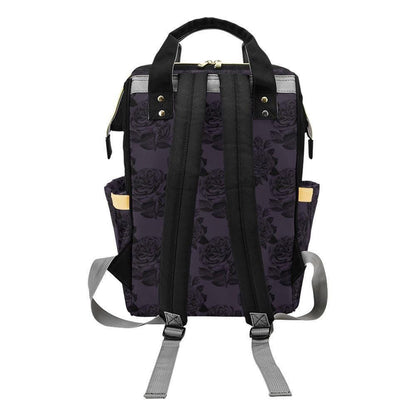 Rose Diaper Bag Backpack, Baby Travel Bag, Mom Backpack