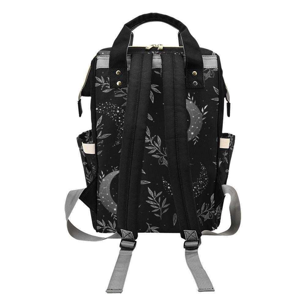 Backpack Goth Baby Stuff Goth Baby Bag Creepy Cute Pastel Witchy Nappy Bag Spooky Emo Diaper Bag Witchy Mom Baby Gear