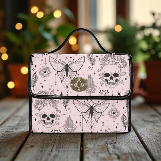 bb8e9bc0-2c8d-428c-b51e-25e2a71eea5e Waterproof Canvas Bag-Black (All Over Print) (Model 1641)