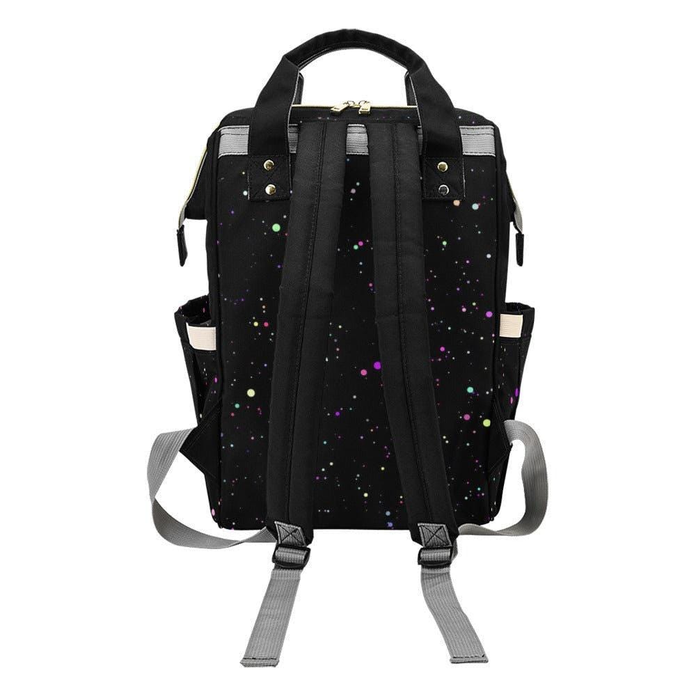 Galaxy Diaper Bag Backpack, Celestial Baby Travel Bag, Starry Mom Backpack Organizer