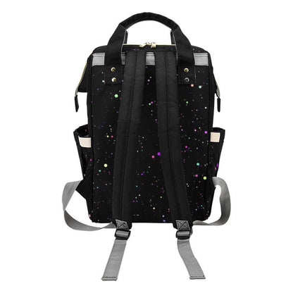 Galaxy Diaper Bag Backpack, Celestial Baby Travel Bag, Starry Mom Backpack Organizer