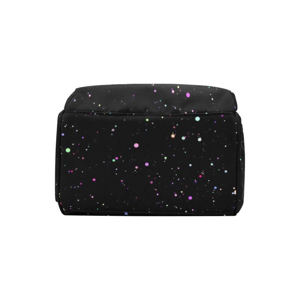 Galaxy Diaper Bag Backpack, Celestial Baby Travel Bag, Starry Mom Backpack Organizer