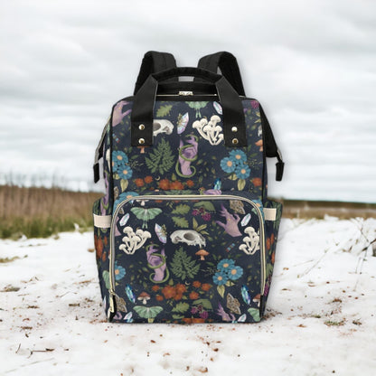 Woodland Mushroom Diaper Backpack