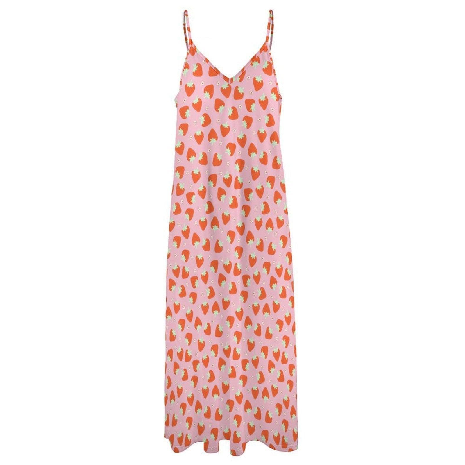 Hibiscus Maxi Dress, Tropical Spaghetti Strap Sundress, Blue Beach Vacation Outfit