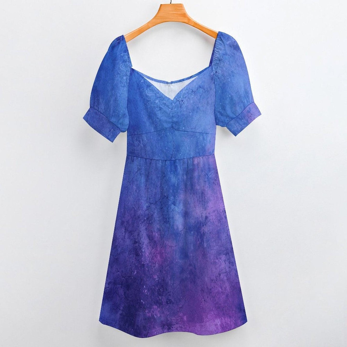 Celestial Sweetheart Dress, Galaxy Ombre Midi, Stargazer Party Outfit