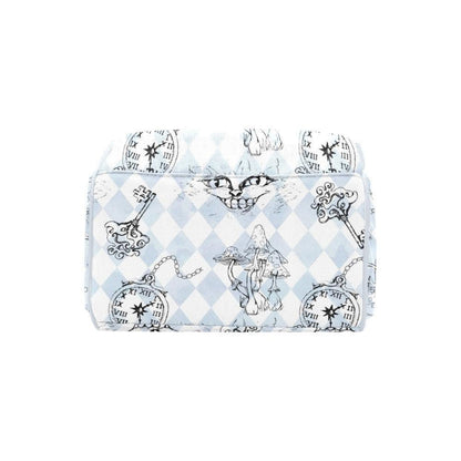 Storybook Diaper Bag Backpack, Fantasy Clock Key Print, Baby Travel Organizer