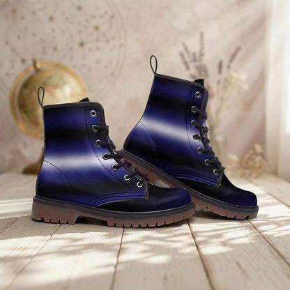 LGBTQ Rainbow Vegan Leather Boots, Pride Parade