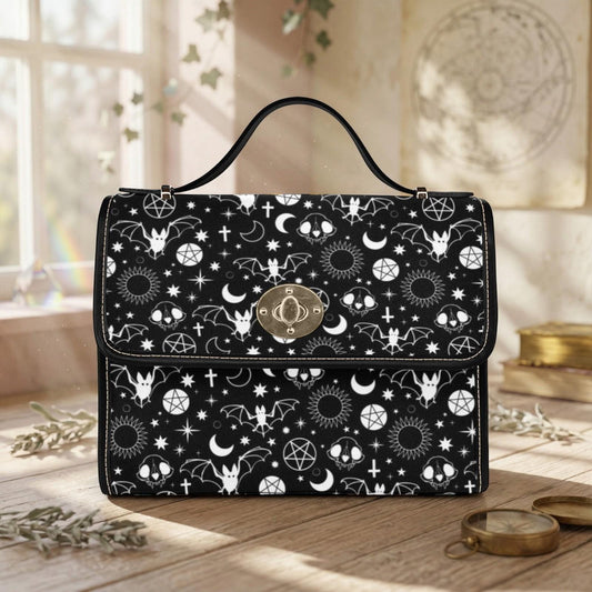 Dark Satchel Bag